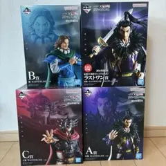 キングダム 一番くじ 信 蒙恬 嬴政 ラストワン フィギュアセット