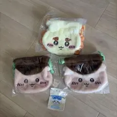 ちいかわ　おかお巾着　くりまんじゅうシーサ