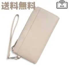 【新品】牛革　長財布　RFID 薄型 軽量 大容量 スキミング防止　ウィメンズ