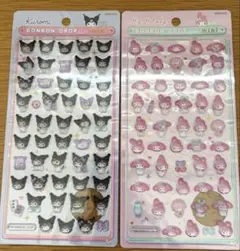 マイメロ　クロミ⭐︎BONBON DROP mini ⭐︎シール 2枚セット