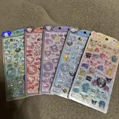 サンリオ キャラクターズ シール 5枚セット