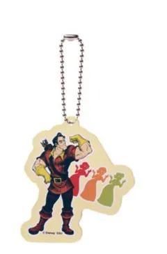 ハッピーくじ　ディズニーハロウィーン　F賞　アクリルキーホルダー　ガストン