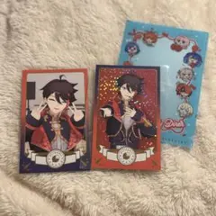 にじさんじ 三枝明那 チェキ風カード 2点 +おまけ