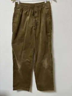 コーデュロイ イージーパンツ Sサイズ オリーブブラウン