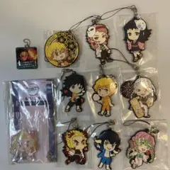 鬼滅の刃 ラバーストラップ キーホルダー まとめ売り