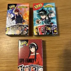 マクドナルド ハッピーセット UNO ヒロアカ　SPY×FAMILY