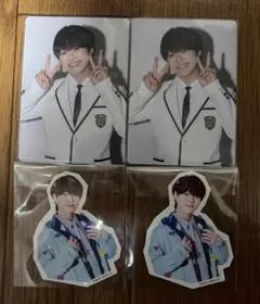 なにわ男子 HARDWORK ファミクラ盤 フレークシール トレカ 大橋和也