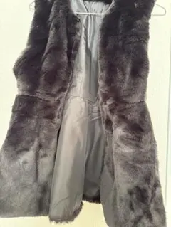 ブラック ファーコート