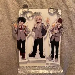 僕のヒーローアカデミア 全身アクリルキーホルダー ドーナツ　3点