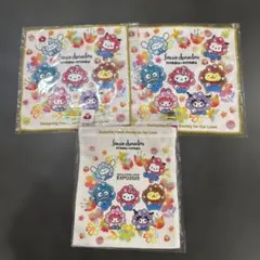サンリオキャラクターズ 万博コラボ　ハンカチ　2枚 ポーチ1つ