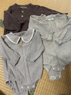 ロンパース・カバーオール 3点セット