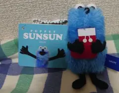 パペットスンスン ぬいぐるみマスコット GIGO限定 snow version