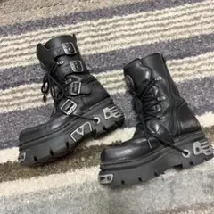 NEW ROCK Cross buckles bootsマイケルジャクソン初期 - メルカリ