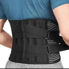 FREETOO 腰サポーター【整体師厳選お勧め】腰コルセット　L