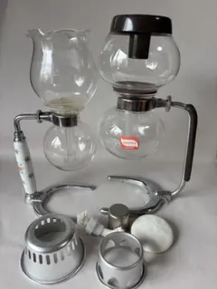大人気✨】ハリオ コーヒーサイフォン 花柄 レトロ ヴィンテージ 