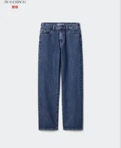 ユニクロ　JW ANDERSON ストレートデニム 67blue