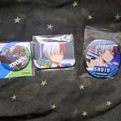 僕のヒーローアカデミア 轟焦凍 缶バッジ 3個セット