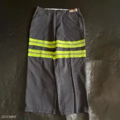 US古着 CiNTAS リフレクターワークパンツ グレー