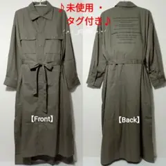 KAHバックロゴシャツOP♡GLOBAL WORK グローバルワーク タグ付き