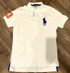 ポロ・ラルフ・ローレン ホワイトポロシャツ