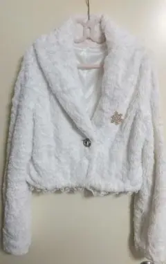 LIZ LISA‼️美品‼️ホワイトファーショートジャケットのサムネイル