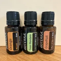 【新品未開封】ドテラ doTERRA 15ml 正規品 柑橘系３本セットのサムネイル