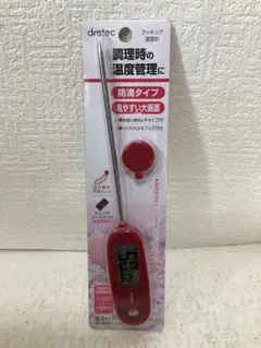 ドリテック クッキング温度計 レッド O-274RDのサムネイル
