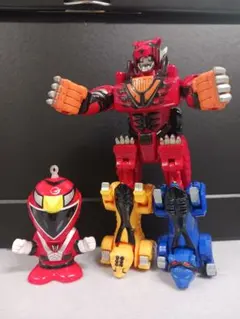 獣拳戦隊ゲキレンジャー ゲキトージャ 、ゴーオンレッドマスコットセット
