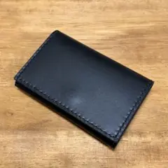 本革　名刺入れ　カードケース　ハンドメイド