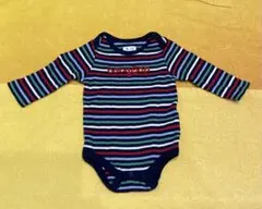 babyGap ストライプ 長袖 ボディスーツ