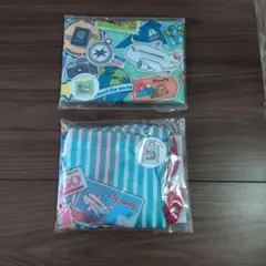 JAL 오리지널 레슨 백 건착 냅삭 비매품 2점 세트