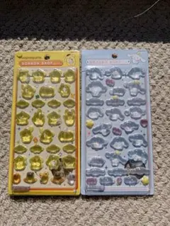 【新品・未使用】サンリオ ボンボンドロップシール 2点セット