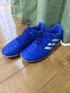 adidas フットサルシューズ 青 24cmのサムネイル