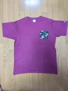 XLARGE ポケットTシャツ ボタニカル柄