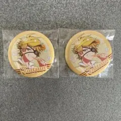 カラフルピーチたっつんダイナー缶バッジ2点セット　※新品未使用