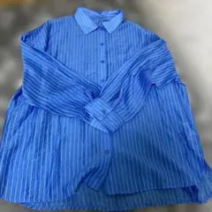 studioCLIP♡シアーストライプシャツのサムネイル