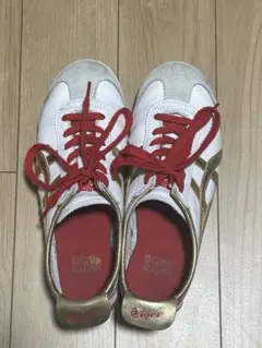 Onitsuka Tiger メキシコ66 ホワイト/ゴールド/レッドのサムネイル