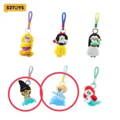 52TOYS ディズニープリンセス ぬいぐるみマスコット 3種セット - メルカリ