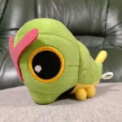 ポケモン　コロっとまんまるぬいぐるみ　キャタピー