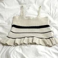 「ZARA」ノースリーブ（L）
