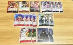 ワンピースカード　サボ　赤黒　デッキパーツ