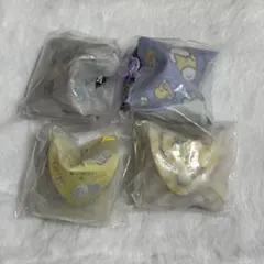 サンリオ ミニスクエアケースキーホルダー プリン ポチャッコ バツ丸 ケロッピ