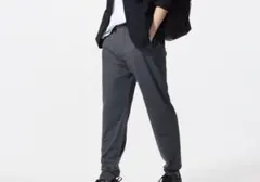 ゴ*★様 UNIQLOウルトラストレッチアクティブジョガーパンツ ダークグレーM