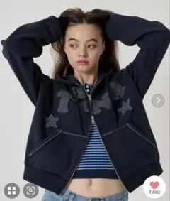 裏起毛 パーカー