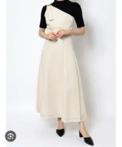 MURUA デニム ワンショルダーワンピース