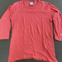 Champion GENERAL SUPPLY 赤 七分袖カットソー M
