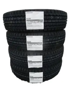 BRIDGESTONE K370 145/80R12LT 新品タイヤ4本 - メルカリ