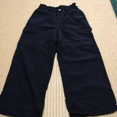 グローバルワーク140サイズ 黒ロングパンツ