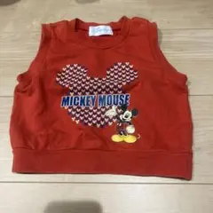 Disney ミッキーマウス タンクトップ ベスト80cm