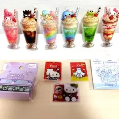 アメステサンリオロールシール＆シナモンロールクリップ＆クロミ蓄光マステ＆シール